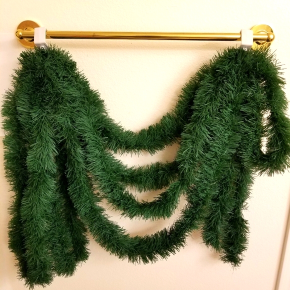 🎄3"x316" Green Evergreen Christmas Thanksgiving Garland - Picture 1 of 5
